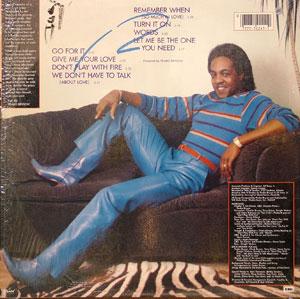 Back Cover Album Peabo Bryson - Don't Play With Fire