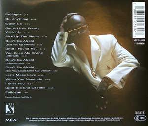 Back Cover Album Aaron Hall - The Truth