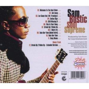 Back Cover Album Sam Bostic - Soul Supreme