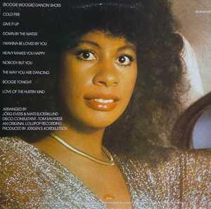 Back Cover Album Claudja Barry - I Wanna Be Loved By You