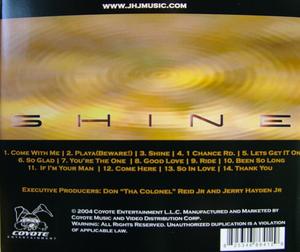 Back Cover Album Jhj - Shine
