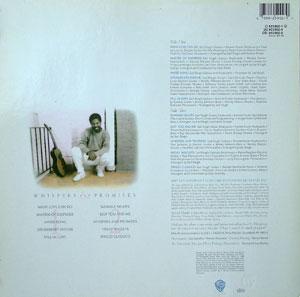 Back Cover Album Earl Klugh - Whispers And Promises