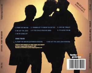 Back Cover Album Attitude - Pump The Nation  | ftg records | FTG 156 | UK