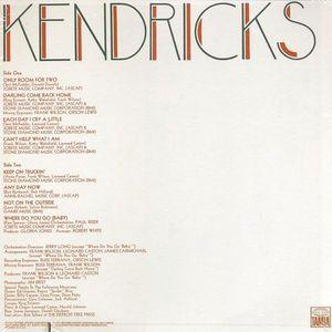 Back Cover Album Eddie Kendricks - Eddie Kendricks