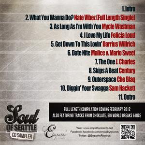 Back Cover Album Various Artists - Soul Of Seattle