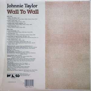 Back Cover Album Johnnie Taylor - Wall To Wall