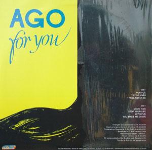 Back Cover Album Ago - For You