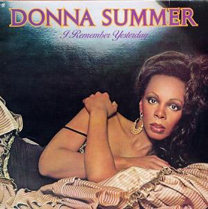 Back Cover Album Donna Summer - I Remember Yesterday