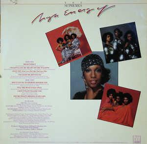 Back Cover Album The Supremes - High Energy