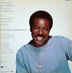 Back Cover Album Wilson Pickett - I Want You