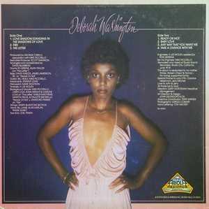 Back Cover Album Deborah Washington - Any Way You Want It
