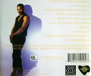 Back Cover Album Aneel - Love Don't Hurt Anymore
