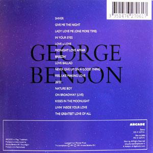 Back Cover Album George Benson - Midnight Moods