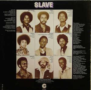 Back Cover Album Slave - Slave