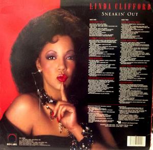 Back Cover Album Linda Clifford - Sneakin' Out