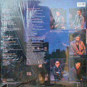 Back Cover Album Commodores - Nightshift