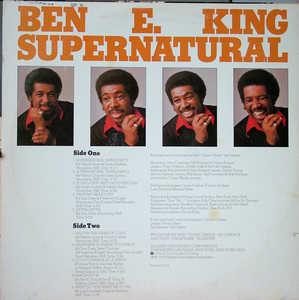 Back Cover Album Ben E. King - Supernatural