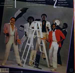Back Cover Album Commodores - 13