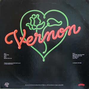 Back Cover Album Vernon Burch - Love-A-Thon