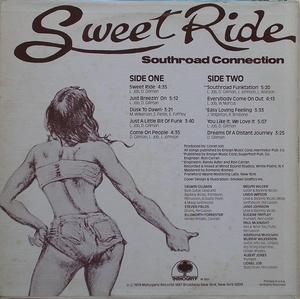 Back Cover Album Southroad Connection - Sweet Ride