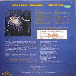 Back Cover Album Kool & The Gang - The Force