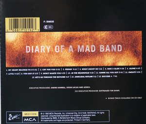 Back Cover Album Jodeci - Diary Of A Mad Band