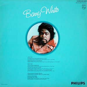 Back Cover Album Barry White - I've Got So Much To Give