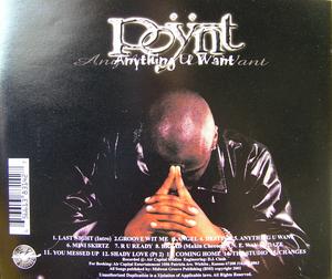 Back Cover Album Poÿnt - Anything U Want