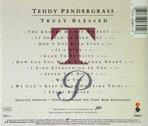 Back Cover Album Teddy Pendergrass - Truly Blessed