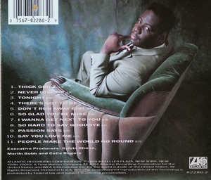 Back Cover Album Ce Ce Rogers - Never Give Up