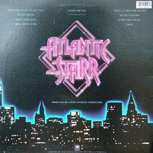 Back Cover Album Atlantic Starr - Yours Forever