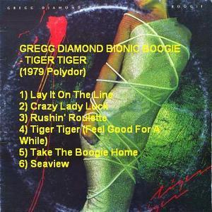 Back Cover Album Bionic Boogie - Tiger, Tiger