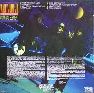 Back Cover Album Wally Jump Jr & The Criminal Element - Don't Push Your Luck