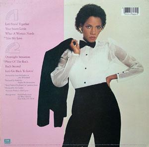 Back Cover Album Melba Moore - What A Woman Needs