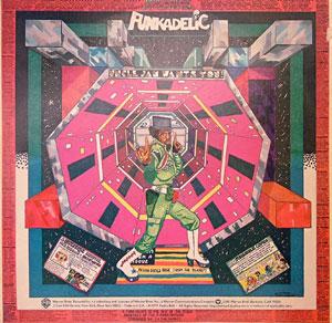 Back Cover Album Funkadelic - Uncle Jam Wants You