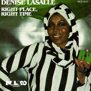 Front Cover Album Denise Lasalle - Right Place, Right Time