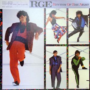 Front Cover Album Debarge - Rythym Of The Night