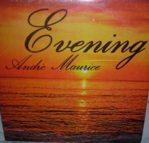 Front Cover Album Andre Maurice - Evening