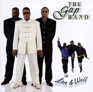 Front Cover Album The Gap Band - Live And Well