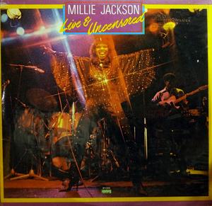 Front Cover Album Millie Jackson - Live And Uncensored