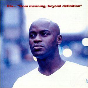 Front Cover Album Ola Onabule - From Meaning, Beyond Definition