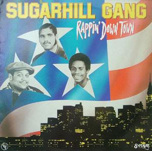 Front Cover Album Sugarhill Gang - Rapping Down Town