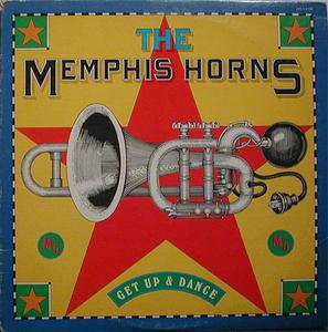 Front Cover Album Memphis Horns - Get up and Dance
