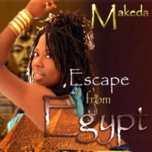 Front Cover Album Makeda - Escape From Egypt