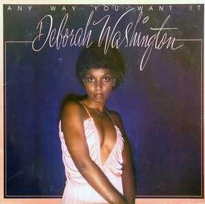 Front Cover Album Deborah Washington - Any Way You Want It