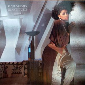 Front Cover Album Phyllis Hyman - Living All Alone