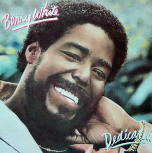 Front Cover Album Barry White - Dedicated