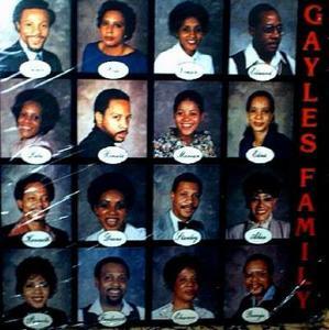 Front Cover Album Gayles Family - Gayles Family