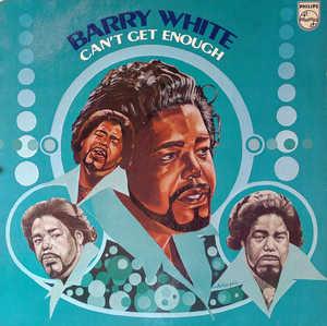 Front Cover Album Barry White - Can't Get Enough