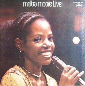 Front Cover Album Melba Moore - Melba Moore Live!